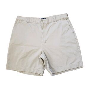 Vintage 90s Polo Ralph Lauren Sz 42(FITS 40) Mens Light Brown Philip Chino Short